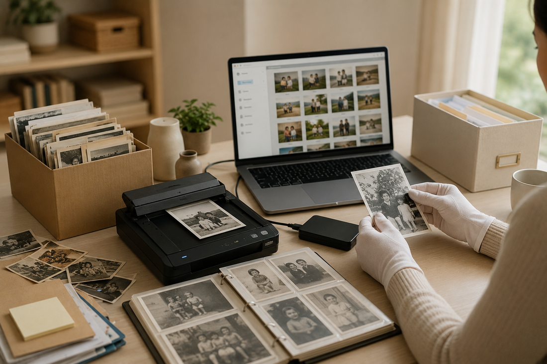 Digital Friday by The Friday Collective — professional photo digitising, document scanning, and digital organisation