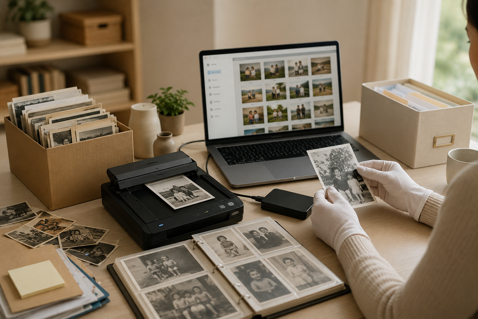 Digital Friday by The Friday Collective — professional photo digitising, document scanning, and digital organisation